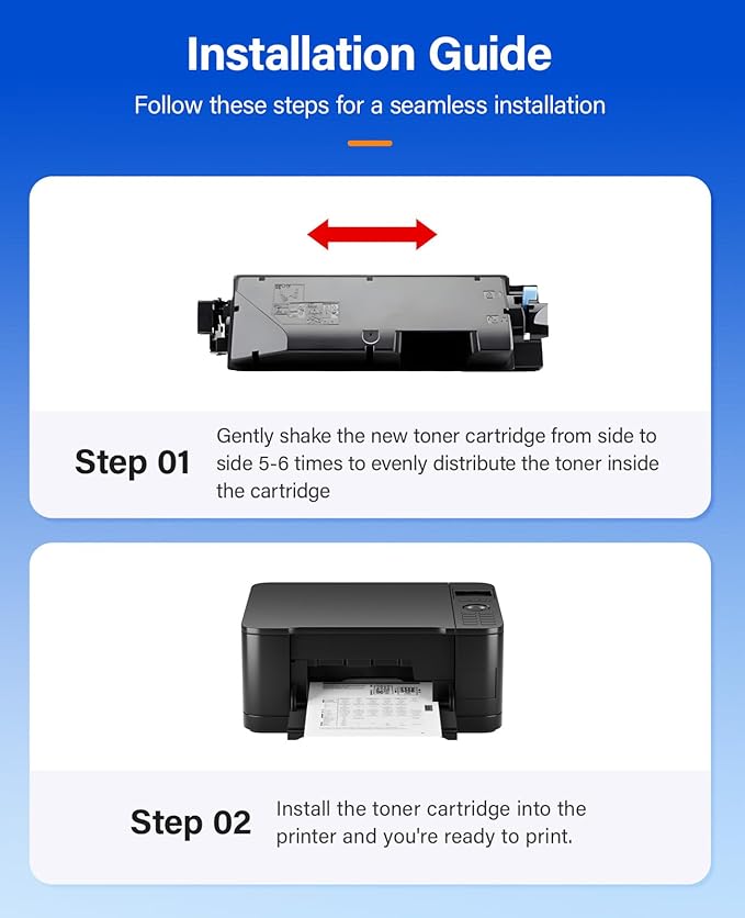 TK-5152 TK5152 Toner Cartridges 4Pack High Yield Replacement - Image 4