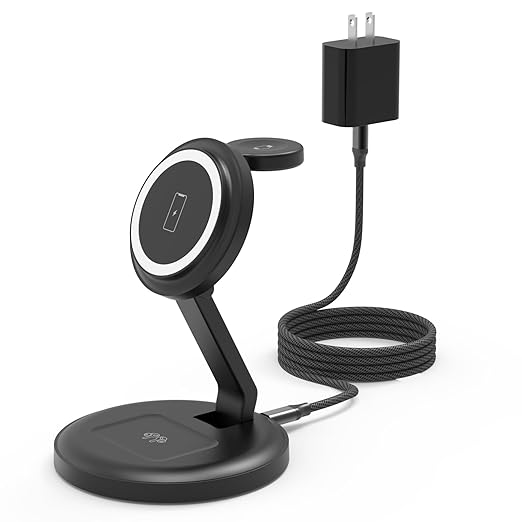 Charging Station, 3 in 1 Foldable Wireless Charger iPhone Charging Station by Unknown