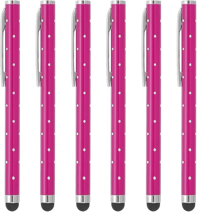 PATIKIL Stylus Pens for Touch Screens, Rose Red by PATIKIL