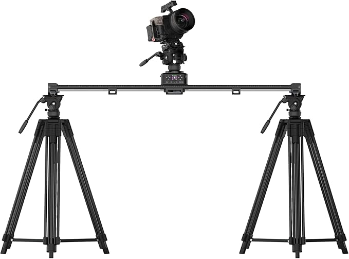Zeapon AXIS 80 Multi-axis Motorized Camera Slider, LCD Screen APP Control - Image 3