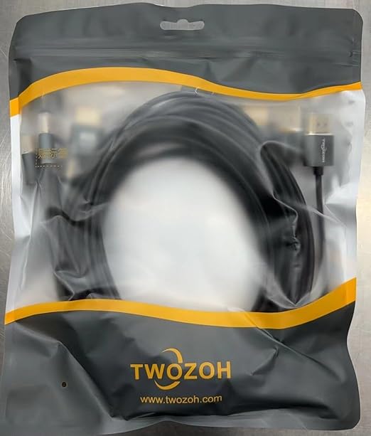 Twozoh Slim 4K HDMI Cable 6.6FT 5 Pack, Ultra Thin & Flexible Skinny HDMI to - Image 8