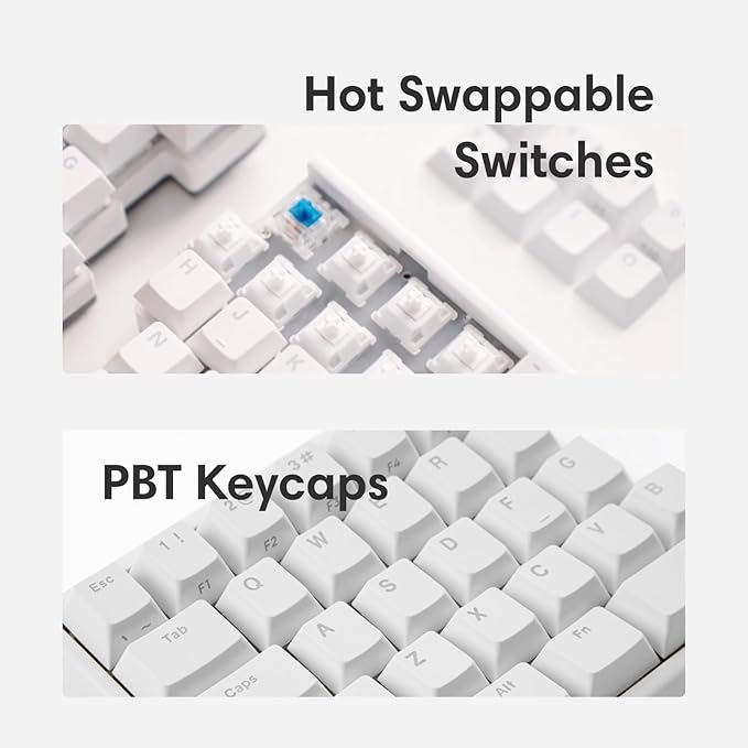 Wireless Ergonomic Split Mechanical Keyboard - Image 3