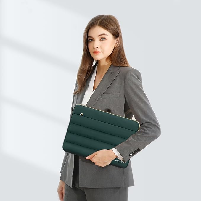 MOSISO 13.3 inch Laptop Case, 13-13.3 inch Puffy Laptop Sleeve Compatible - Image 6