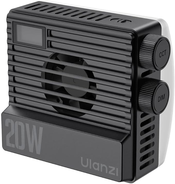 ULANZI LE20 RGB Video Light, 20W Pocket Camera Light, 2500-9000K CRI 95+ 20 - Image 4