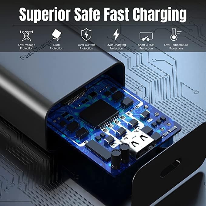 Phone 15 16 Charger, USB C Block Type C Cable Cord 6.6ft - Image 2