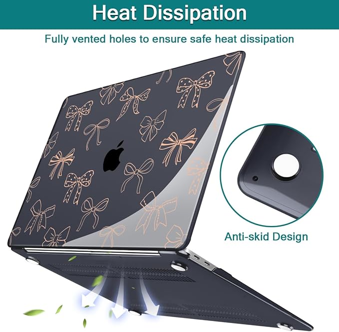 Teryeefi for MacBook Pro 13 inch Case Touch Bar M2 M1 2025 2024 2022 2021 2019 - Image 6