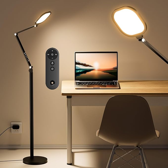 Ring Light with Stand, 15W Dimmable Zoom Lighting by LitONES