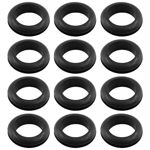 12 Pcs Rubber Grommets, 1-1/5" Inside Diameter 1-1/3" Drill Hole Rubber Wire by Kyuionty