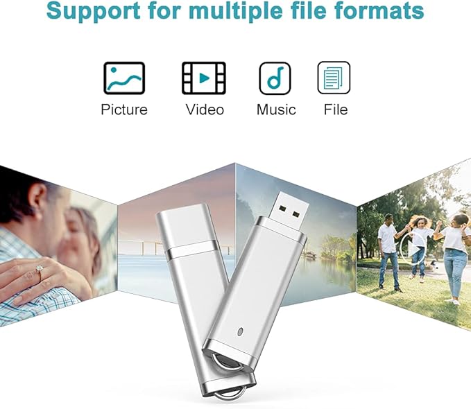 KEXIN 20PCS Flash Drive 4 GB Bulk Pack USB Flash Drive Thumb Drive Memory - Image 3