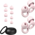 Ear Plugs for Sleeping, 2 Pairs of Reusable Earplugs for Noise Reduction by JUSTRVN