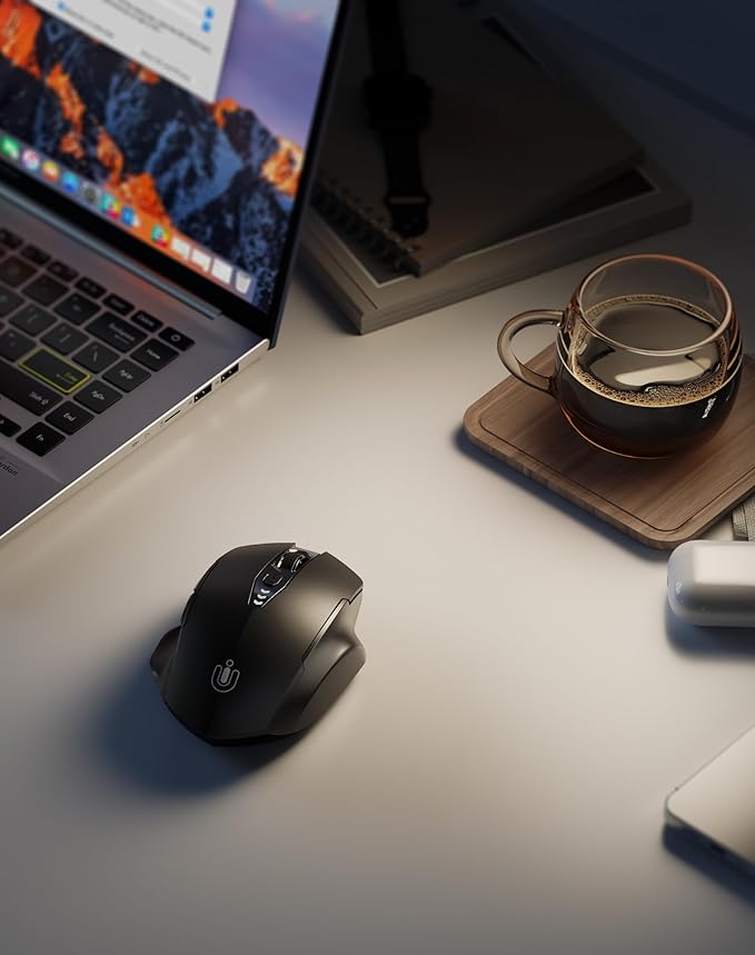 Bluetooth Mouse, Rechargeable Wireless Mouse, Computer Mouse - Image 6