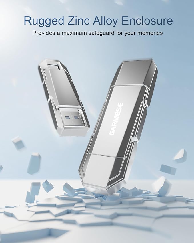 64GB USB C Flash Drive Up to 450MB/s USB 3.2 Solid State Thumb Drive Type-A + - Image 7