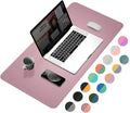 YSAGi Desk Pad, Desk Mat, Dual-Sided Desk Pad, 31.5" x 15.7" Laptop Leather by YSAGi