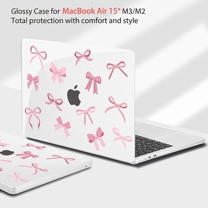 Teryeefi for M4 M3 M2 MacBook Air 15 inch Case 2025 2024 2023 Release fits - Image 4