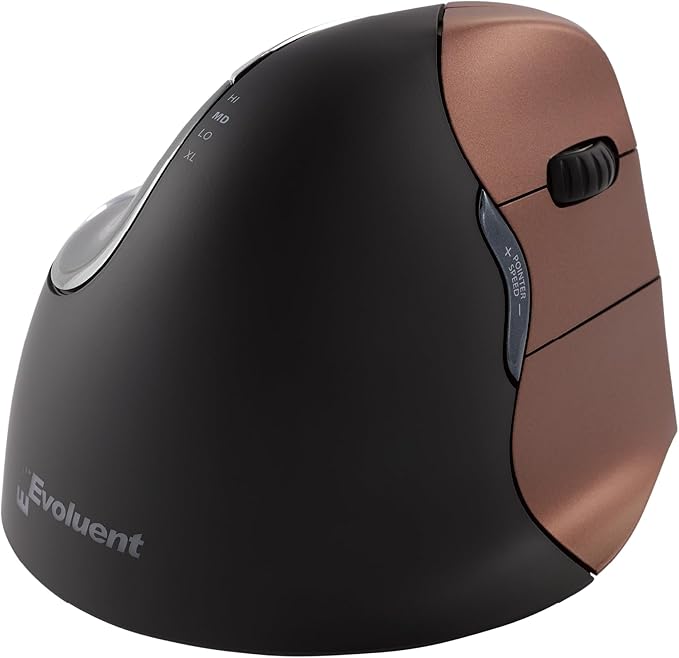 Evoluent – Inventor of The Vertical Mouse – VM4SW Ergonomic Vertical Mouse by Evoluent
