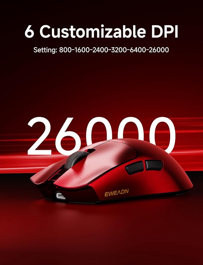 S9 Pro Wireless Gaming Mouse, 59G Ergonomic Computer Mouse, Triple Modes - Image 5