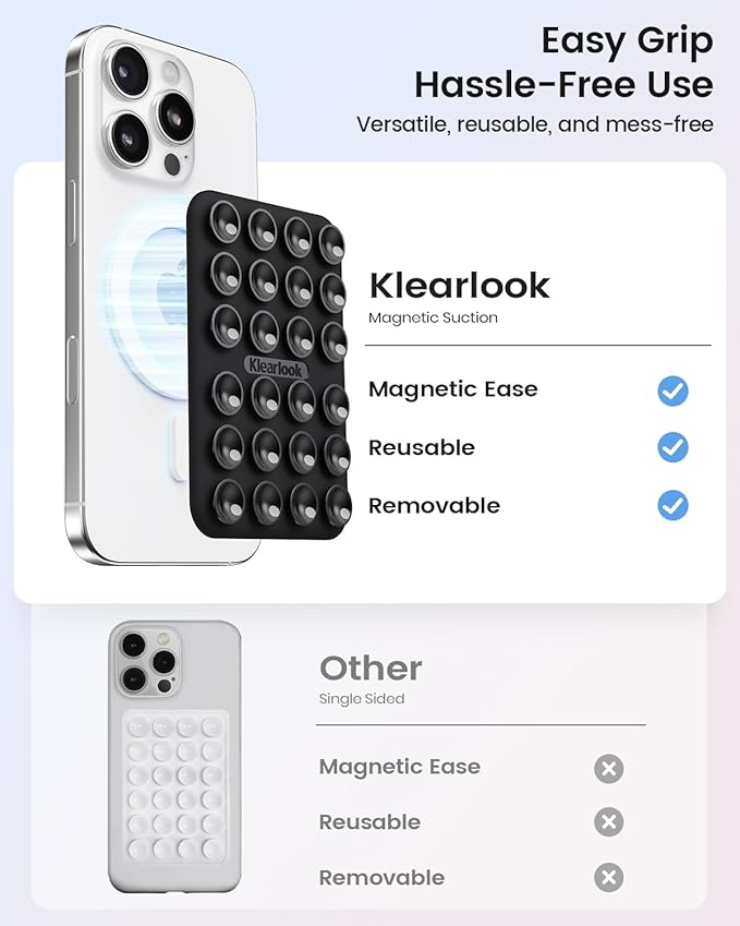 Klearlook Magnetic Suction Phone Mount - Image 3