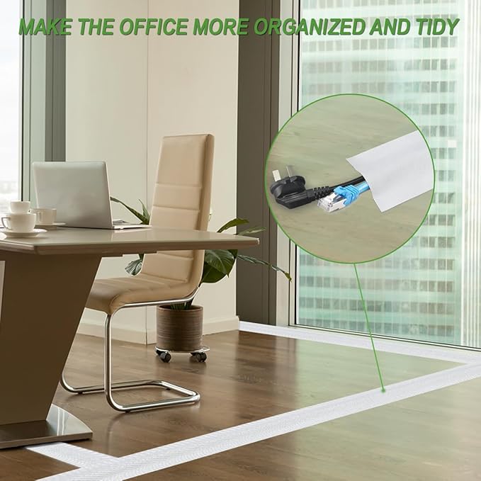 Floor Cable Covers - 20ft Oxford Fabric Cord Protector - Image 7