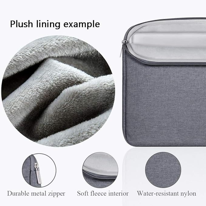 Voova Laptop Sleeve Carrying Case 13 13.6 Inch Compatible - Image 3