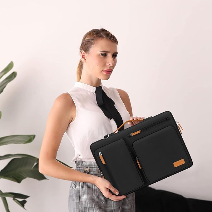 MOSISO 360 Protective Laptop Shoulder Bag, 14 inch Computer Bag Compatible - Image 7