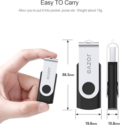 128GB 64 GB 4GB Flash Drive USB Flash Drive Thumb Drive 5 Pack 2 Pack 20 Pack - Image 2