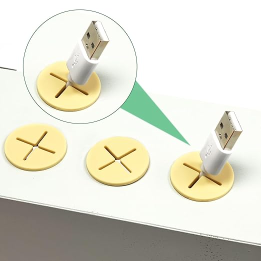 20Pcs Desk Grommet, Flexible Rubber Wire Grommets, Wall Grommets - Image 9