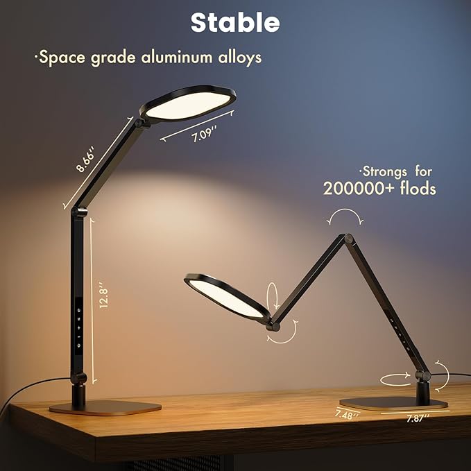 LED Desk Lamp for Home Office, 15W Computer Zoom Lighting - Image 5