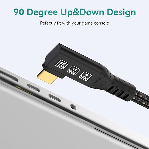 USB4 Cable, with Thunderbolt 4, 240W Charging, 40 Gbps Data Cable, 8K @ 60Hz HDR - Image 5