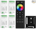 BTF-LIGHTING 2.4GHz Wireless RF Remote RC03RFB &4PCS C04RF Tuya Controller Kit by BTF-LIGHTING