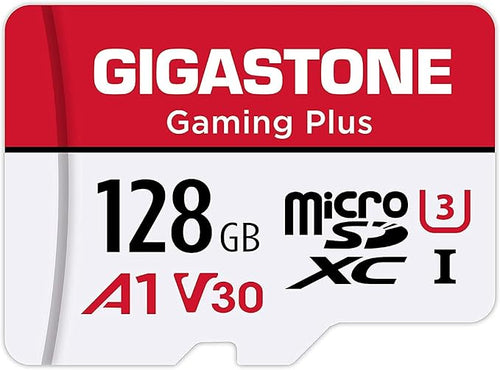 128GB Micro SD Card, Gaming Plus, MicroSDXC Memory Card by Gigastone