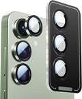 X-it Camera Lens Protector for Samsung S25, 9H Tempered Glass, Independent by X-it