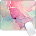 Multicolored Marble Mouse pad Customized Mousepad Non-Slip Rubber Base Mouse by Goodsprout