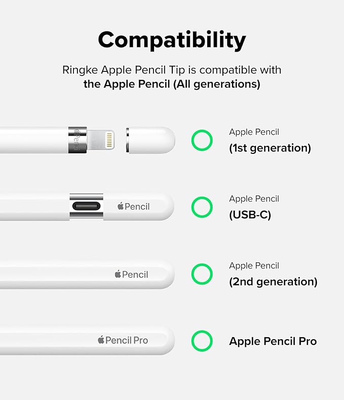 Ringke Apple Pencil Tips Compatible - Image 2