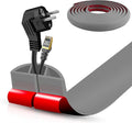 Floor Cord Cover Self Adhesive Cord Hider, 10FT Cable Management, Extension by DBHXXMB-HH