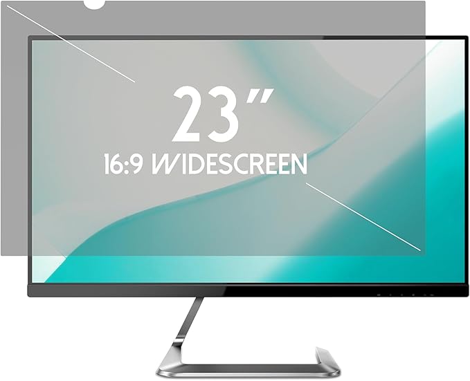 23 Inch Desktop Privacy Screen Shield by ANBAC