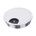 Desk Grommet 2-3/8 Inch 60mm, Zinc Alloy Computer Desk Wire Hole Cover by Unknown