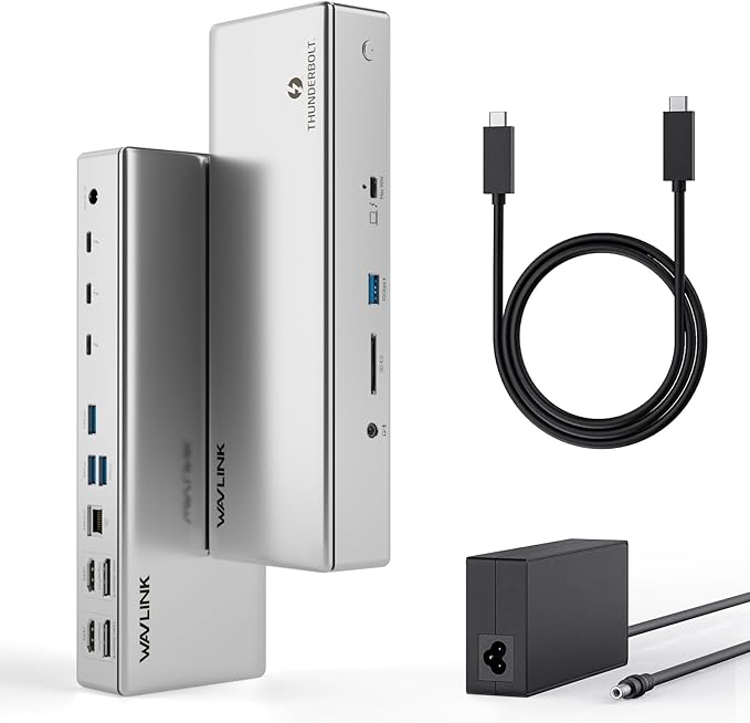 Thunderbolt 4 Dock, WAVLINK Docking Station by WAVLINK%C2%AE