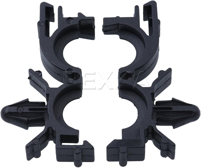 Rexka 1/2" OD 11/32" ID Wire Loom Routing Clips - Image 2