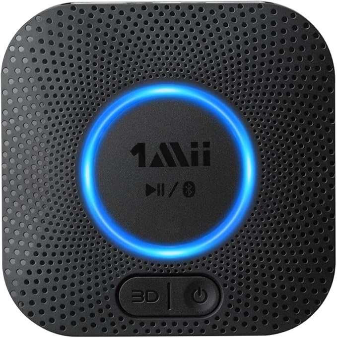 1Mii B06 Plus Bluetooth Receiver, HiFi Wireless Audio Adapter by 1Mii