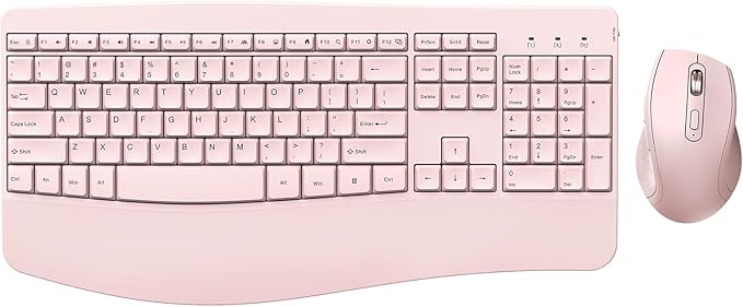 Wireless Keyboard and Mouse by Peious