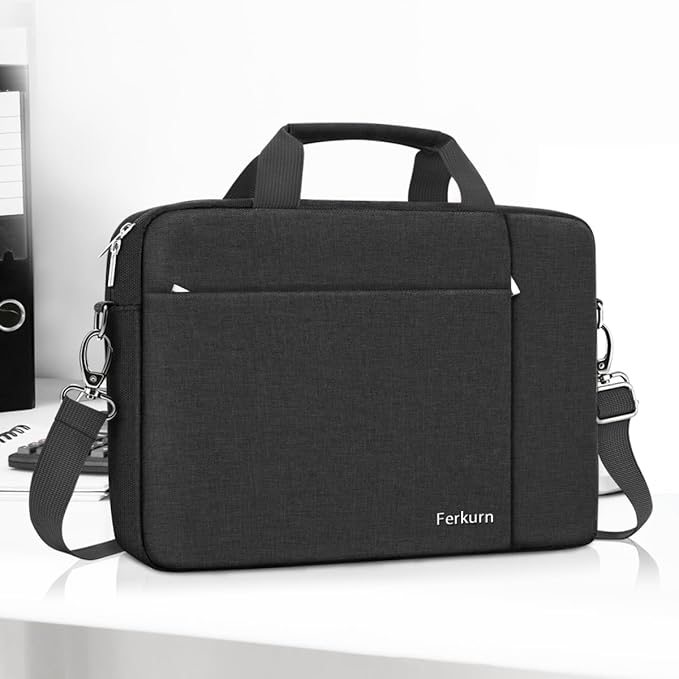 Ferkurn Laptop Bag Case for Women Men Computer Bag Compatible - Image 6