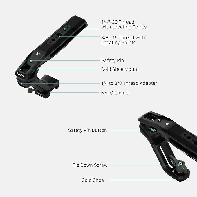 Tilta Xeno Top Handle for Filmmakers & Cameras - Image 8