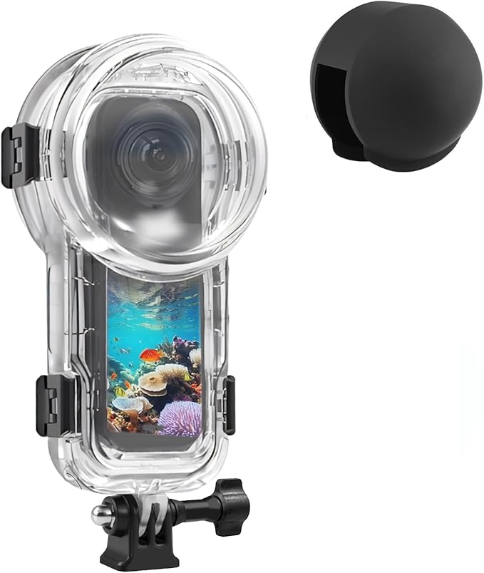 Invisible Dive Case for Insta360 X5, FotStdio Insta 360 X5 Waterproof Case by Unknown