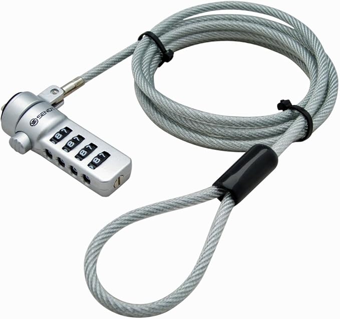 Sendt Notebook/Laptop Combination Lock Security Cable by Sendt