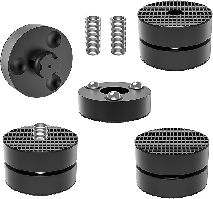 Audiocrast 4X HiFi Speaker Spikes 40×23mm Speaker Stand Feet Pads HiFi Shock by Viborg