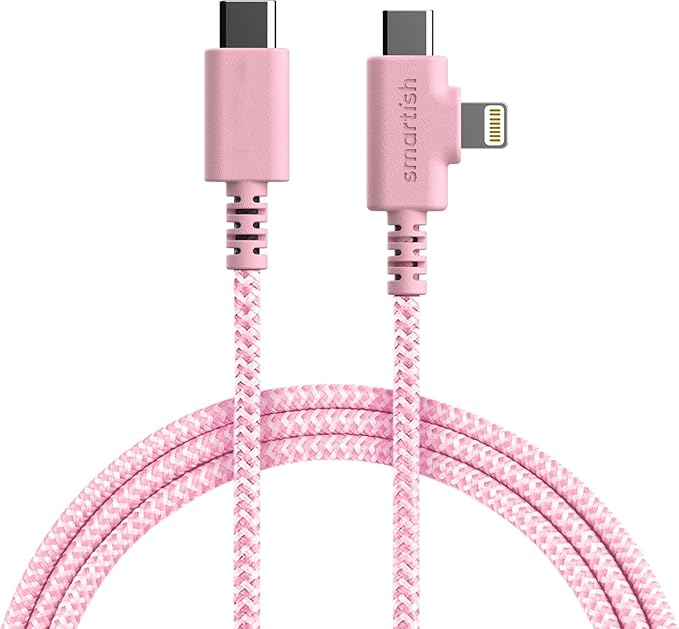 Smartish 2 in 1 USB C to USB C/Lightning Cable by Smartish-PhoneCasesandStuff
