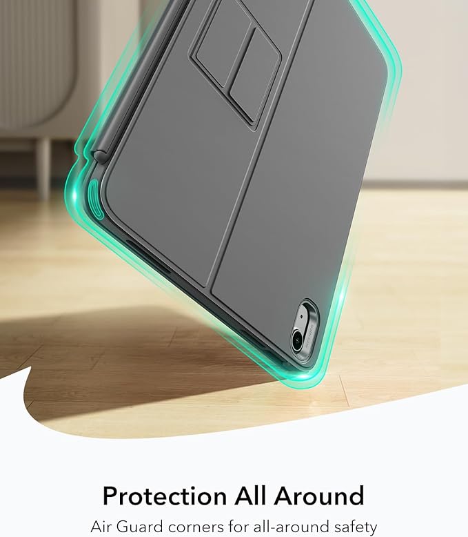 ESR for iPad 11th/10th Gen Flex Keyboard Case, Ultra-Light Magnetic Detachable - Image 8