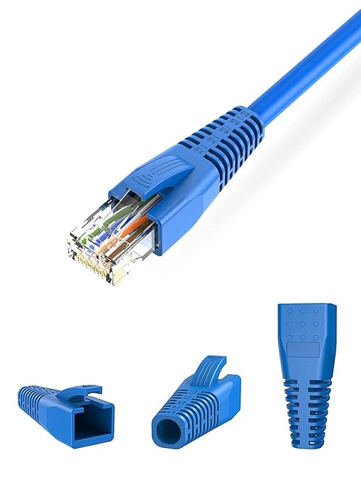 CableCreation RJ45 Ethernet Network Cable Strain Relief Boot 100-Pack Fits CAT5 - Image 6