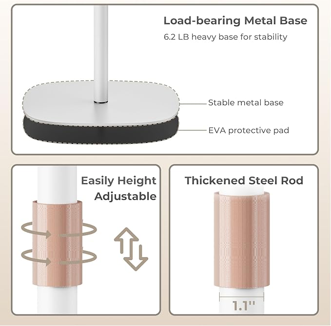 Portable Laptop Floor Stand, Bedside/Sofa Table - Image 6
