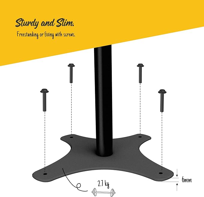 Tablet Kiosk Floor Stand, Anti-Theft, Rotate Lockable Metal Tablet - Image 7